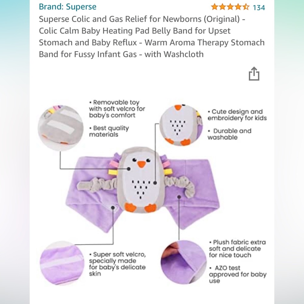 NEW Superse Baby Heating Pad - Picture 13 of 16